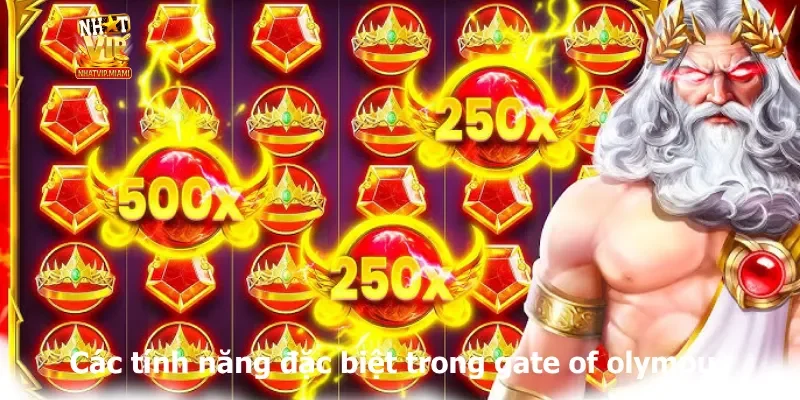 Các tính năng đặc biệt trong gate of olympus