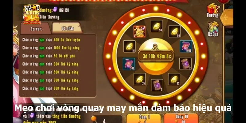 Mẹo chơi vòng quay may mắn đảm bảo hiệu quả