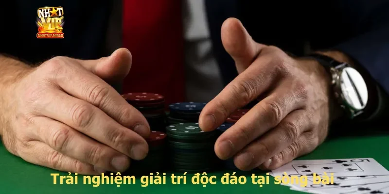 Trải nghiệm giải trí độc đáo tại sòng bài 