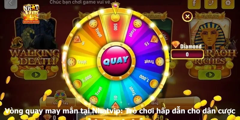 Vòng quay may mắn tại Nhatvip: Trò chơi hấp dẫn cho dân cược
